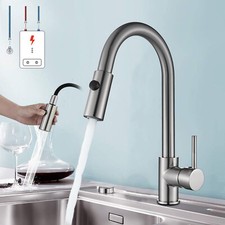 Niederdruck armatur küche ausziehbar brause Edelstahl Küchenarmatur Wasserhahn