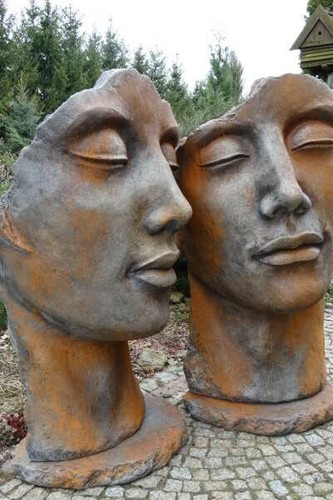 Gesicht mann und frau - mann,