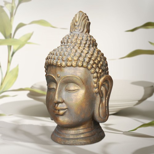 Deko buddha kopf statue - buddha,
