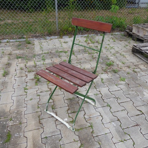 Vintage biergartenstuhl - vintage,