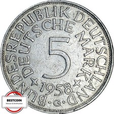 J387  5 DM SILBERADLER von