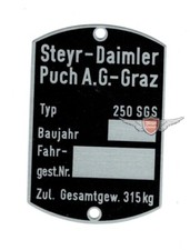 Puch 250 SGS Motorrad Rahmen