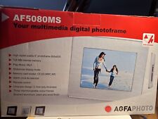 AGFA FOTO Digitaler Bilderrahmen AF5080MS, Sehr guter Zustand, OVP