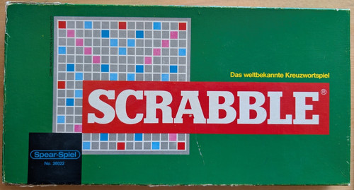 Scrabble gesellschaftsspiel - -,