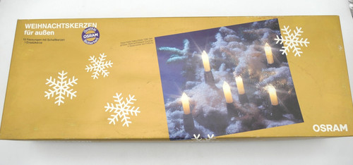 Osram weihnachtskerzen außen - osram,