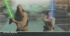 Star Wars Episode 1 3D PROMOKARTE NUMMERIERT P1 TOPPS