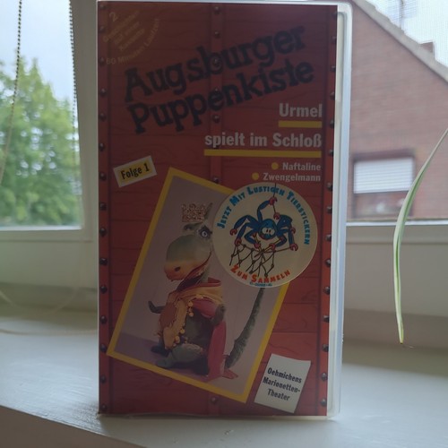 Vhs augsburger puppenkiste - vhs,