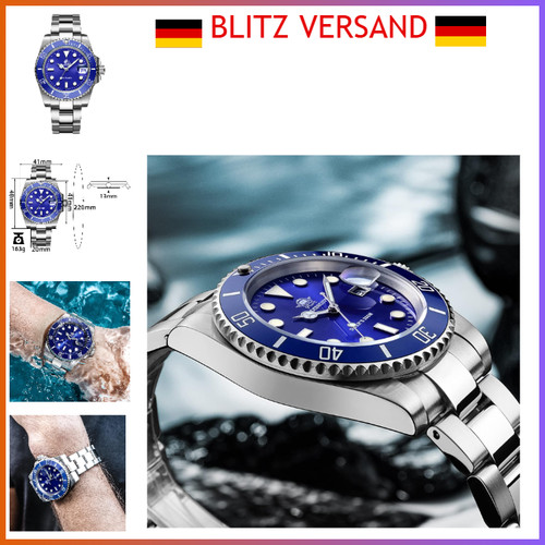 Addiesdive herren quarz uhr - quarz,