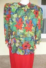 Damen Kleid Kostüm 4 Teile 2