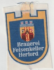 80a Brauerei - Bier - Aufnäher - Brauerei Felsenkeller, Herford