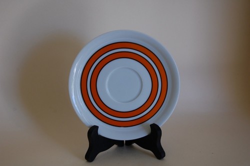 Untertasse 5cm ringe orange - 14,5cm,