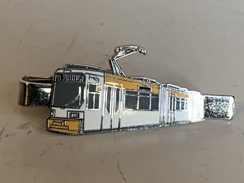 Krawattenklammer straßenbahn - krawattenklammer,
