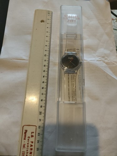 Sammler armbanduhr agip - armbanduhr,
