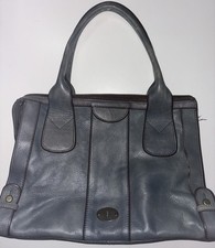 Fossil Tasche Damen Tasche mit Henkel  Tragetasche graublau