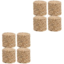  2 PCS Strohballen Mini Heu