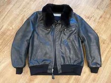Simmons Bilt Lederjacke UK 42 Horsehide, NEU (Aero 50s Flight Jacket/Happy Days)