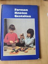 Formen,Kneten,Gestalten-Kindergarten-DDR Bastelbuch ab 7 Jahren