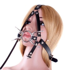 Mundknebel Ring Mit Gold Stachel Spinne Erotik Open Mouth Gag Für Erwachsene