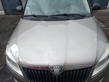 Skoda Fabia II 5J Kombi orig Motorhaube F8H Beige Facelift Bj 2010