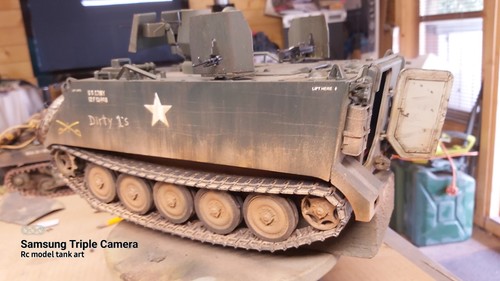 Tongde infrarot rc panzer - 1/16,