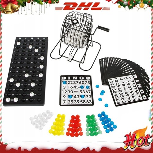 Bingo spiel metalltrommel - bingo,