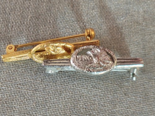 Dlrg gold silber brosche - dlrg,