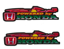 2 Honda Aufkleber Sticker Logo Emblem 12,5 x 3,0 cm reflektierend