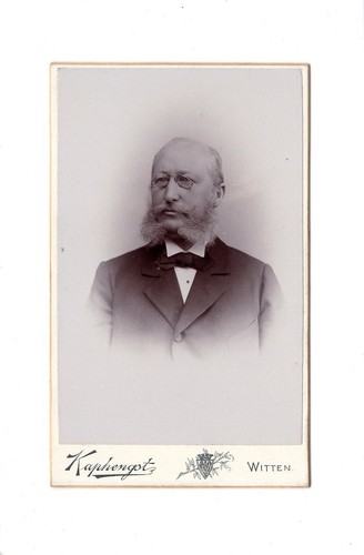 Cdv foto herrenportrait mit - herrenportrait,