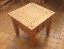 Kleiner Beistelltisch – Serie Mexico - aus Massivholz