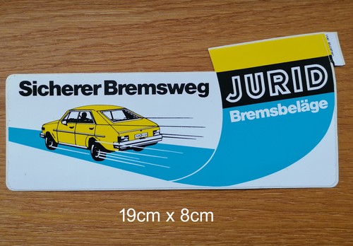 Sticker aufkleber jurid bremse - sticker,