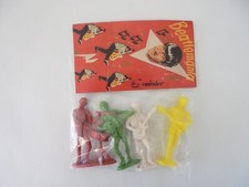 4 Vintage PVC Figurines The