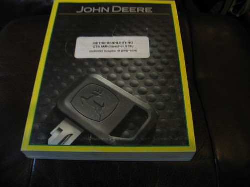 Betriebsanleitung john deere - john,