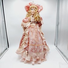 Künstlerpuppe Porzellanpuppe Doll 68cm Sammler Blond Vintage Puppe Mädchen 