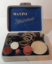 MASPO Vibrationsmassage im Kasten mit Zubehör  Vintage Bakelit