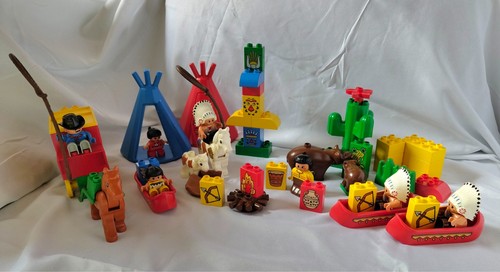 Lego duplo indianerdorf 2431 - lego,