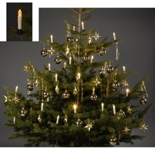 24 LED Lichterkette orange