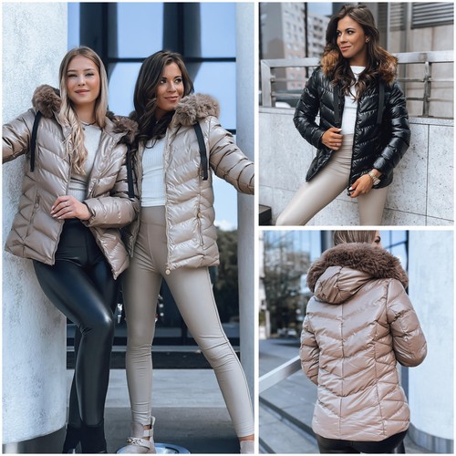 Damen steppjacke mit - damen,