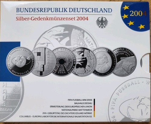 Brd euro silber - brd, 10