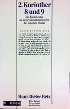 2. Korinther 8 und 9. Ein