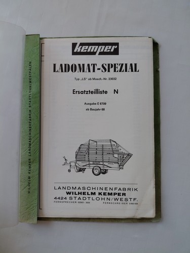 Kemper ladomat spezial - kemper, ls