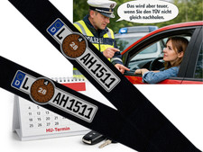 Kennzeichen kfz schlüsselband - kennzeichen,