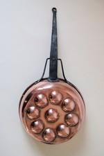Kupfer-Pfanne Schneckenpfanne