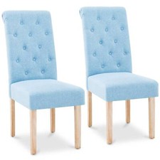 Polsterstuhl 2er Set Holzbeine