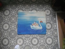 Diddle Maus Magnettafel: Schwanenmutter mit Kindern und der Diddlemaus