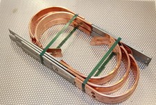 10 St. Rinnenhalter Rinnenhaken Kupferummantelt NW 25 -40