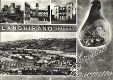 Langhirano Schloss Marktplatz