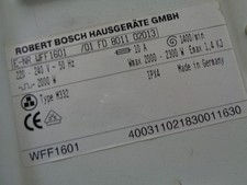 BOSCH WFF1601 /01 Schaltwerk für Waschmaschine