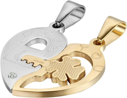 Paar halskette herz puzzle - paar,