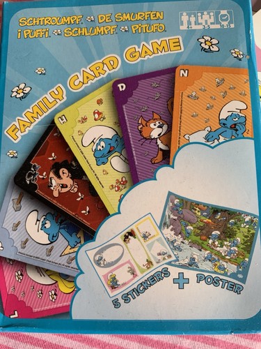 Neu kartenspiel schlumpf - kartenspiel,,