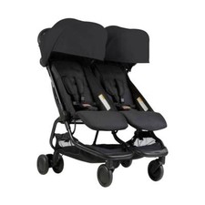 Ausstellungsstück Mountain Buggy Nano DUO V1,Zwillings-,Geschwisterwagen-schwarz